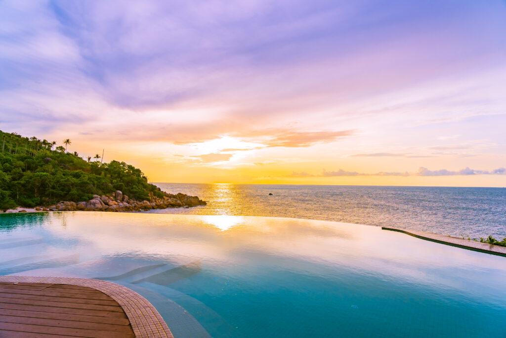 SUNSET POOL
